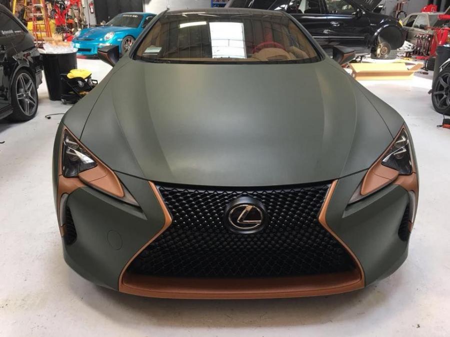  Lexus LC500 by Impressive Wrap 2018 года  (фото 5 из 5)